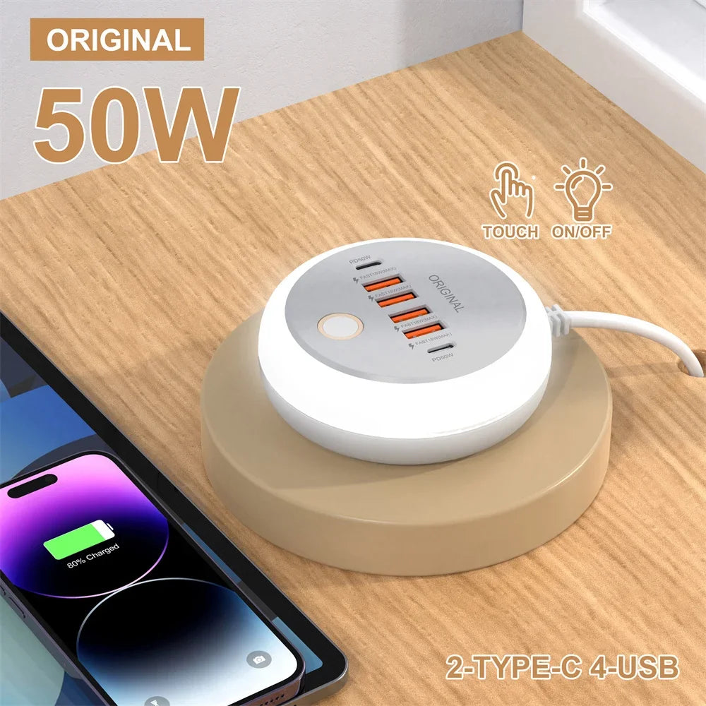 USB/USB-C Travel Adapter