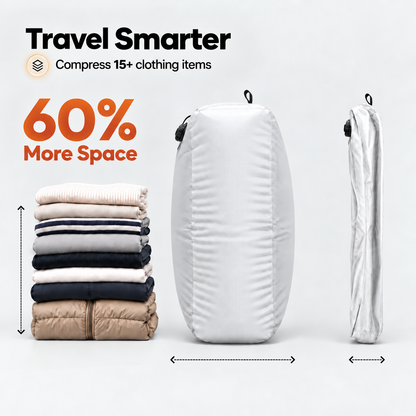 Packomic AutoVac™ Travel Compression Bag